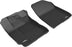 3D MAXpider Custom Fit KAGU Floor Mat (BLACK) Compatible for KIA FORTE 2019-2023 - Front Row