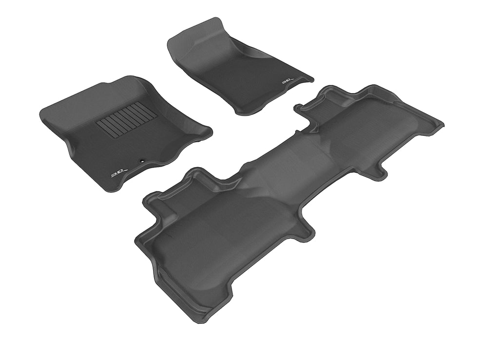 3D MAXpider LINCOLN NAVIGATOR 2007-2010 KAGU BLACK R1 R2 BUCKET SEAT WITH CENTER CONSOLE