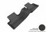 3D MAXpider Custom Fit KAGU Floor Mat (BLACK) Compatible for LAND ROVER RANGE ROVER EVOQUE 2012-2013 - Second Row