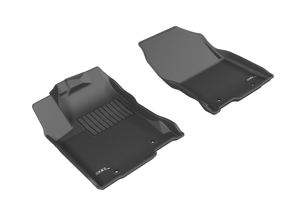 3D MAXpider Custom Fit KAGU Floor Mat (BLACK) Compatible for LEXUS NX/NX HYBRID 2015-2021 - Front Row