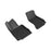 3D MAXpider Custom Fit KAGU Floor Mat (BLACK) Compatible for MERCEDES-BENZ C-CLASS SEDAN (W206) 2022-2023 - Front Row