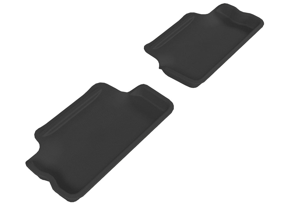 3D MAXpider Custom Fit KAGU Floor Mat (BLACK) Compatible for MINI COOPER/S/JCW HATCHBACK (R56) 2007-2013 - Second Row