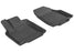 3D MAXpider Custom Fit KAGU Floor Mat (BLACK) Compatible for MAZDA CX-9 2007-2015 - Front Row