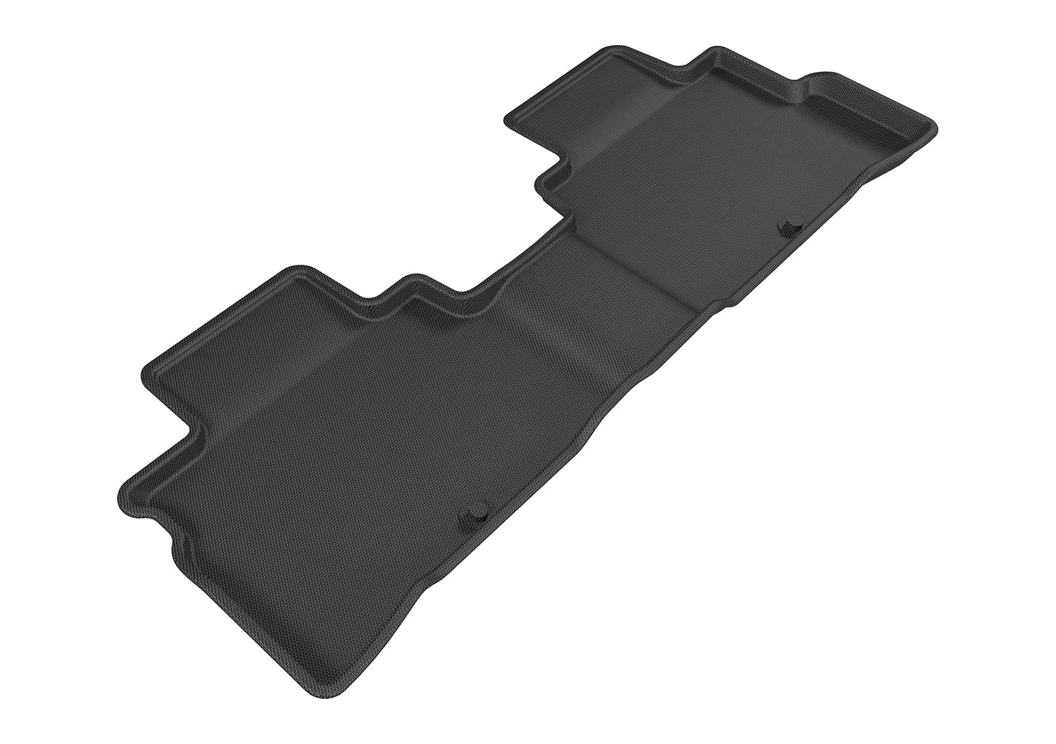 3D MAXpider Custom Fit KAGU Floor Mat (BLACK) Compatible for NISSAN MURANO 2015-2018 - Second Row