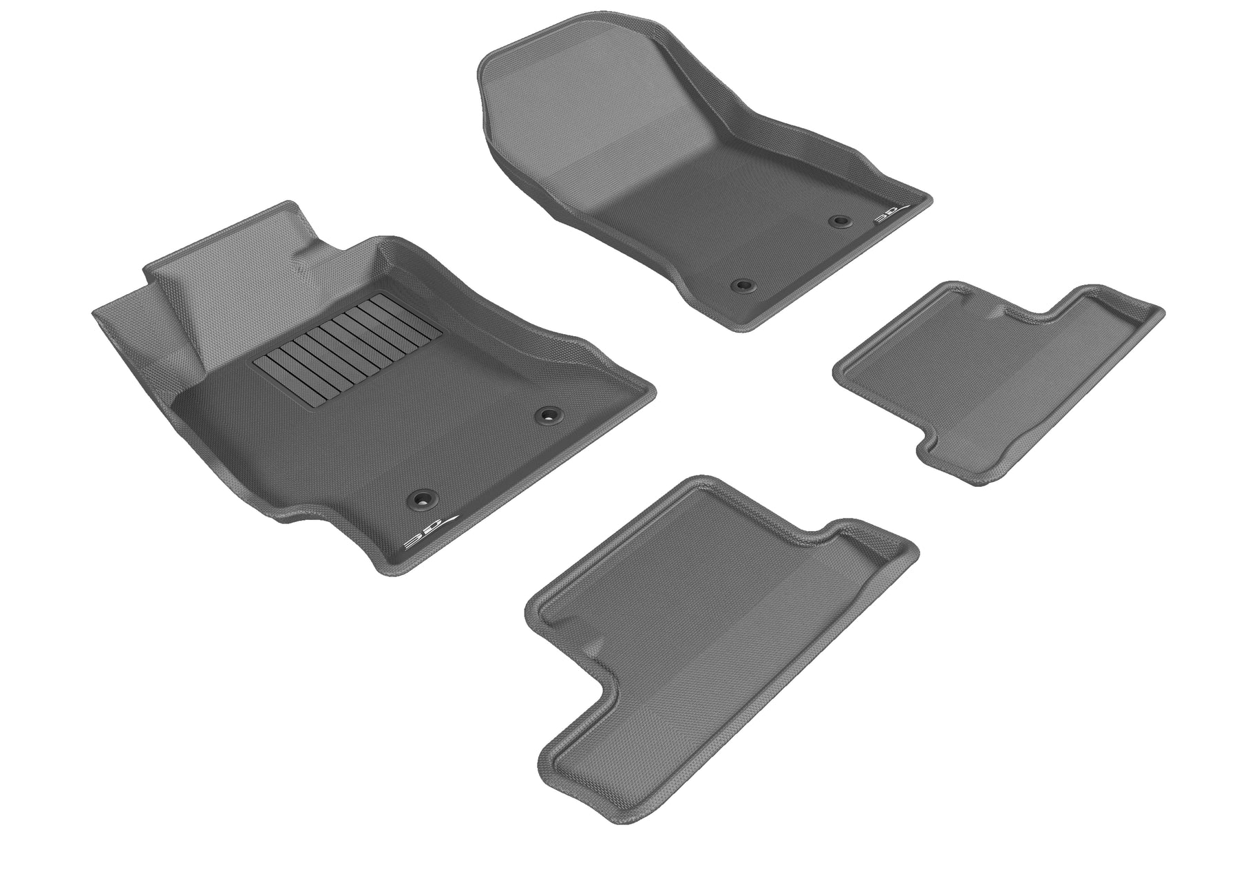 3D MAXpider NISSAN ROGUE 2021-2022 KAGU BLACK SEATBACK PROTECTOR (2PCS)