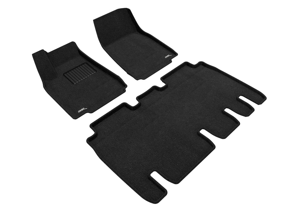 3D MAXpider TESLA MODEL X 5-SEATS 2016-2021 ELEGANT BLACK R1 R2