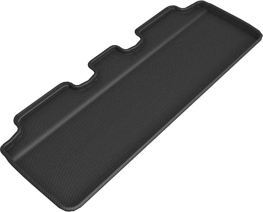 3D MAXpider Custom Fit KAGU Floor Mat (BLACK) Compatible for TESLA MODEL Y 2020-2023 - Second Row