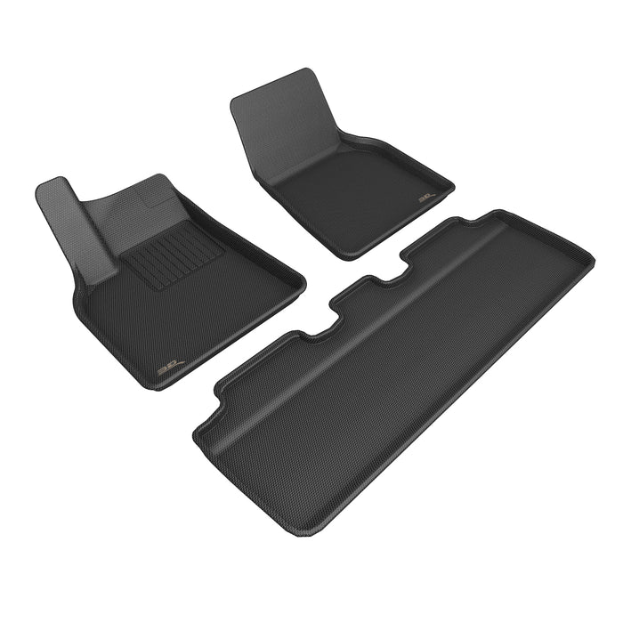3D MAXpider TESLA MODEL Y 2021-2023 KAGU BLACK R1 R2