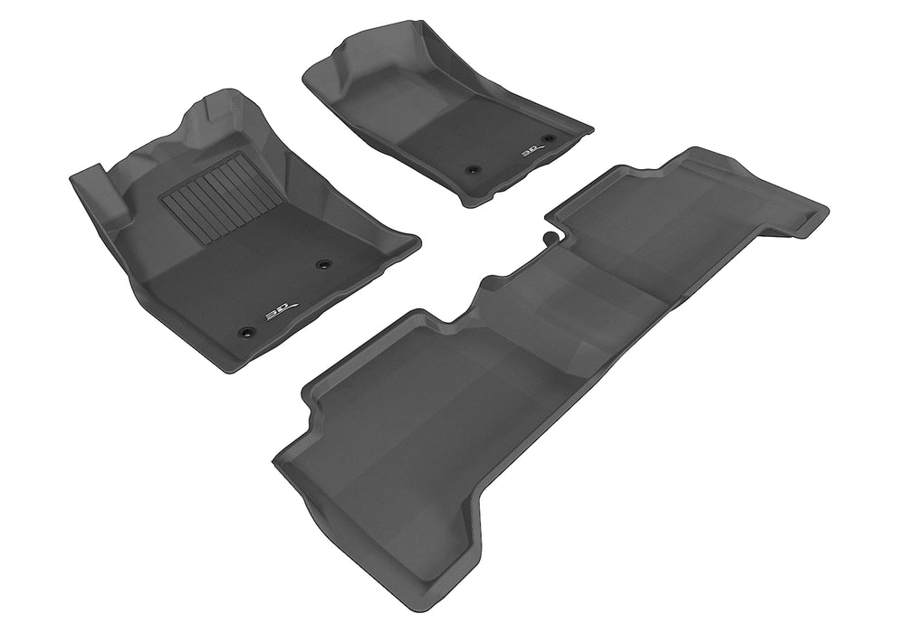 3D MAXpider TOYOTA TACOMA DOUBLE CAB 2005-2011 KAGU BLACK R1 R2