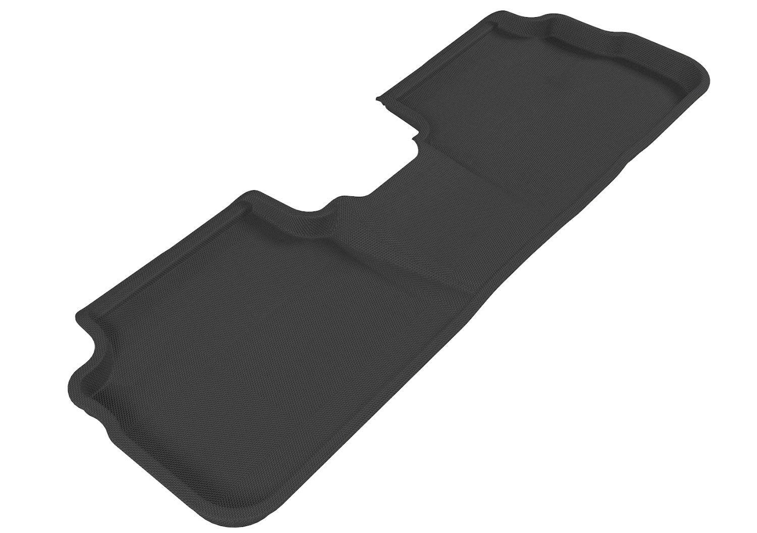 3D MAXpider Custom Fit KAGU Floor Mat (BLACK) Compatible for TOYOTA COROLLA 2009-2013 - Second Row