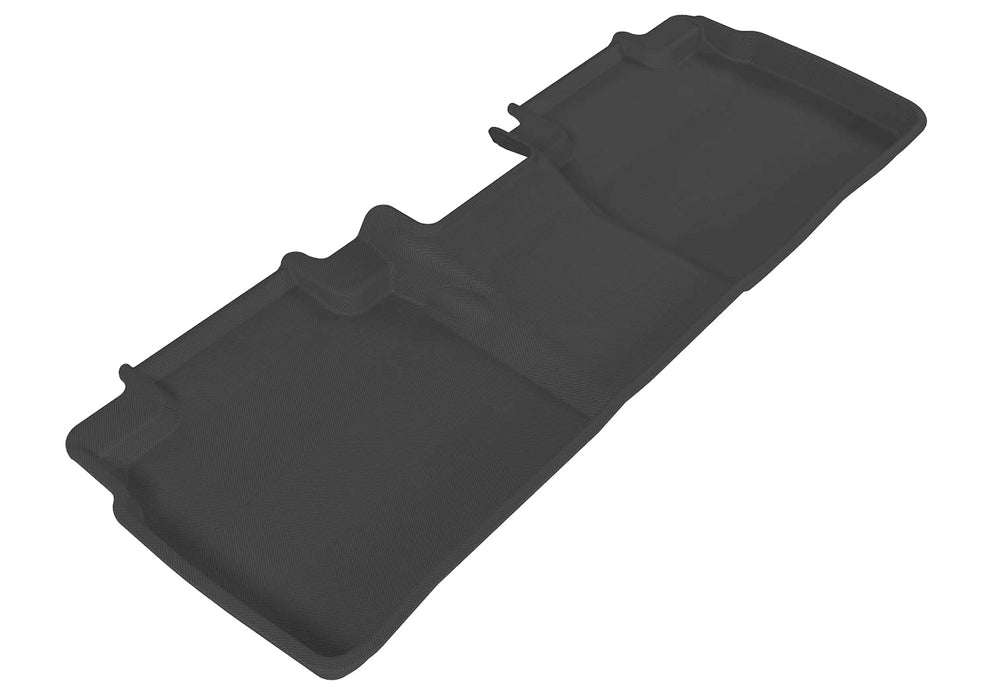 3D MAXpider Custom Fit KAGU Floor Mat (BLACK) Compatible for TOYOTA CAMRY 2012-2017 - Second Row