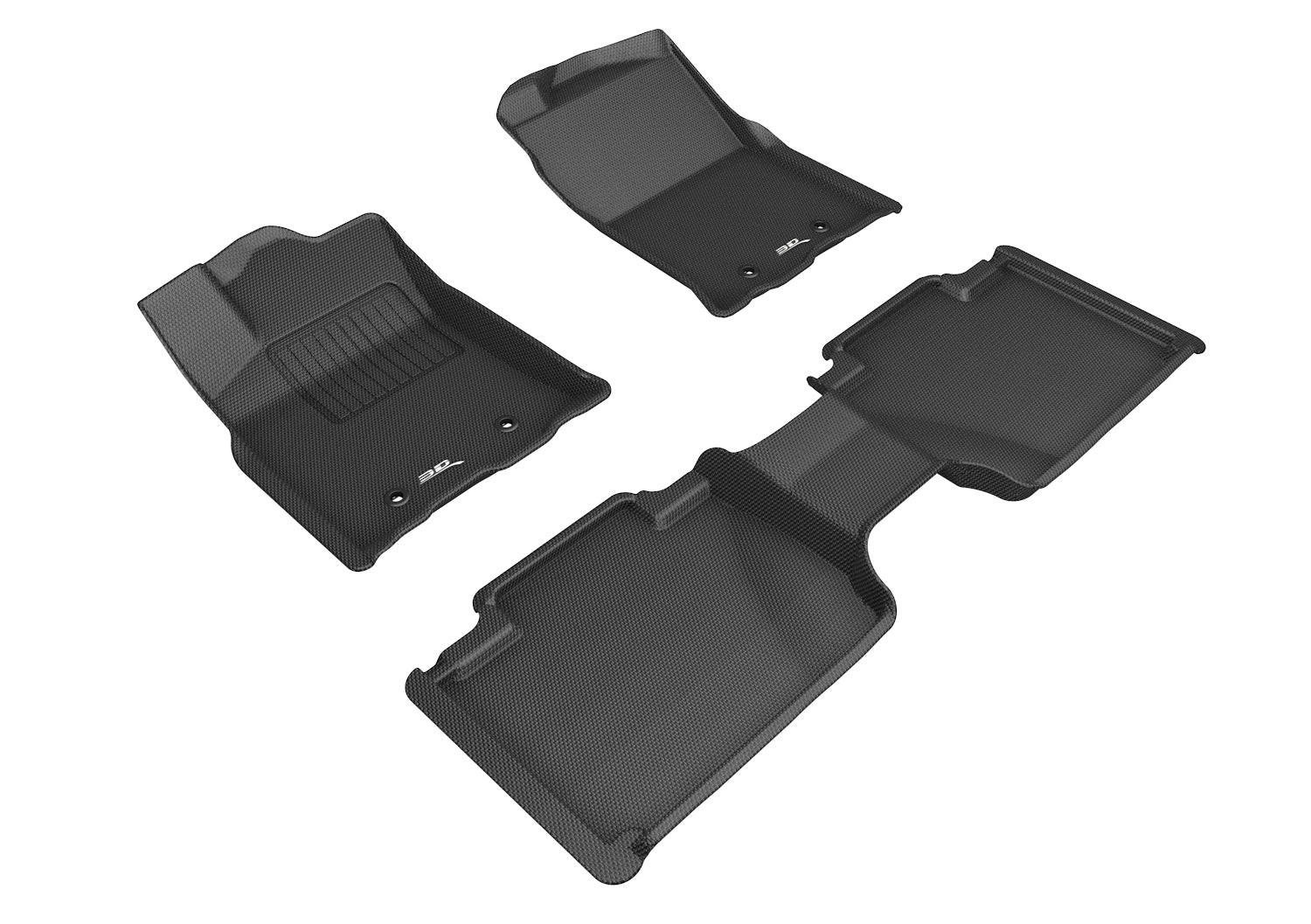 3D MAXpider TOYOTA TACOMA ACCESS CAB 2018-2023 KAGU BLACK R1 R2 (R2 WITH SEATS)