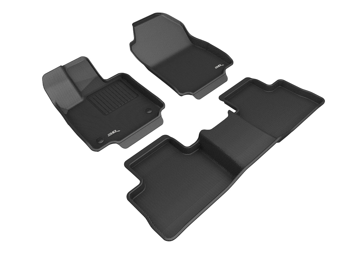3D MAXpider TOYOTA RAV4 GASOLINE 2019-2023 KAGU BLACK R1 R2