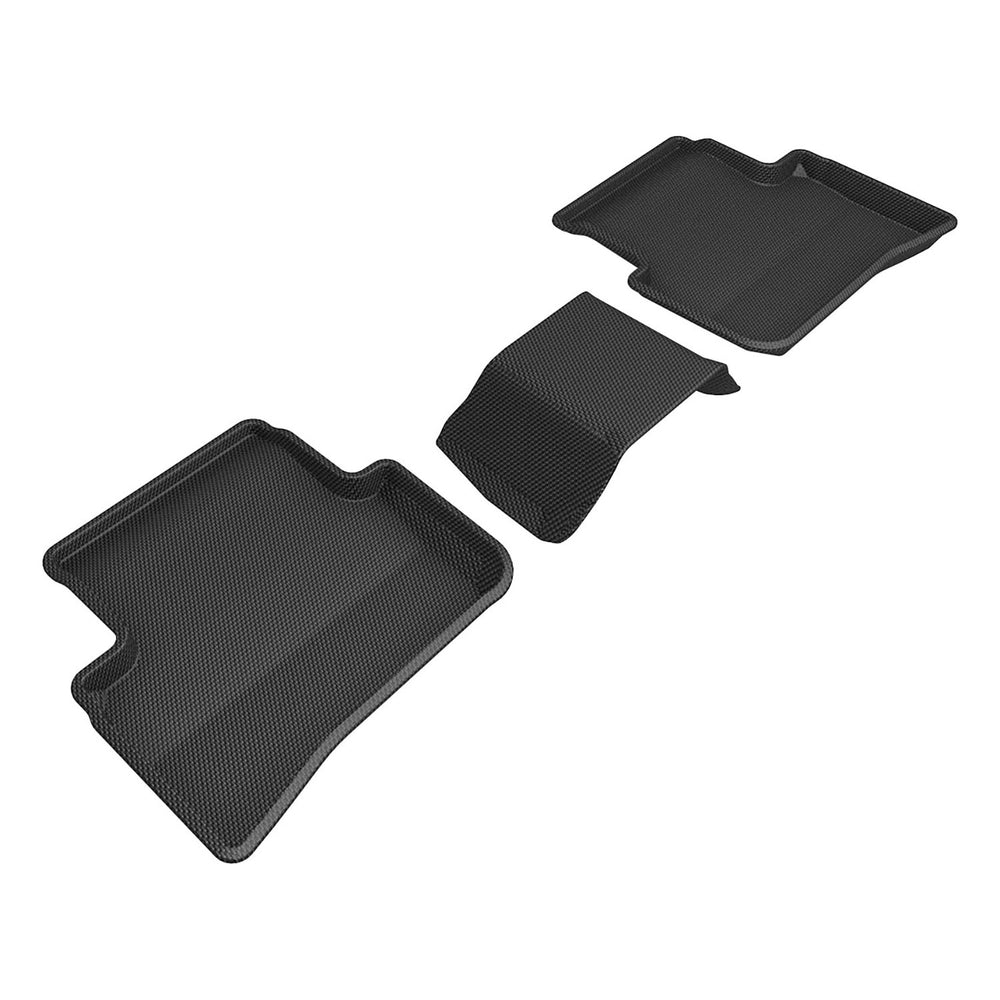 3D MAXpider Custom Fit KAGU Floor Mat (BLACK) Compatible for TOYOTA GR COROLLA 2023 - Second Row