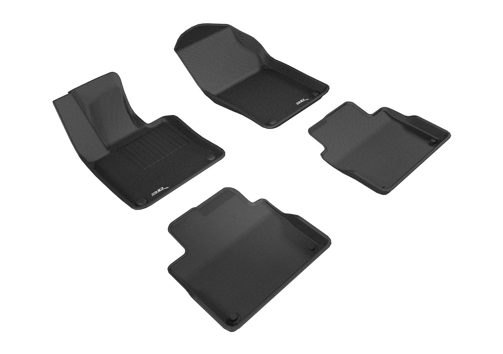 3D MAXpider Custom Fit Floor Liner Mat for VOLVO S90 / V90 2017-2024 KAGU BLACK R1 R2