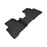 3D MAXpider Custom Fit KAGU Floor Mat (BLACK) Compatible for LEXUS NX 2022-2024 - Second Row
