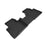 3D MAXpider Custom Fit KAGU Floor Mat (BLACK) Compatible for LEXUS NX 2022-2023 - Second Row
