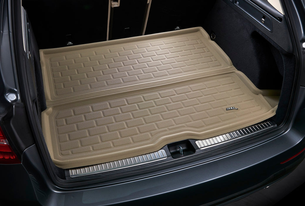 3D MAXpider Custom Fit KAGU Cargo Liner (TAN) Compatible for HUMMER H2 2003-2009 - Cargo Liner