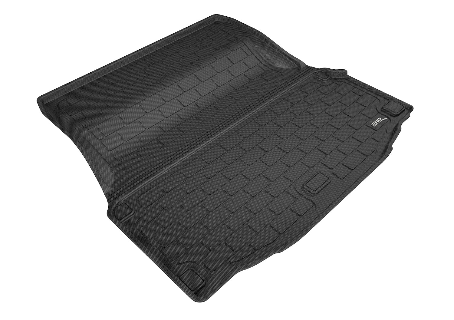 3D MAXpider Custom Fit KAGU Cargo Liner (BLACK) Compatible for MERCEDES-BENZ C-CLASS COUPE 2017-2022 - Cargo Liner