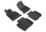3D MAXpider Custom Fit KAGU Floor Mat (BLACK) Compatible for MASERATI GRAN TURISMO SPORT 2008-2019 - Full Set