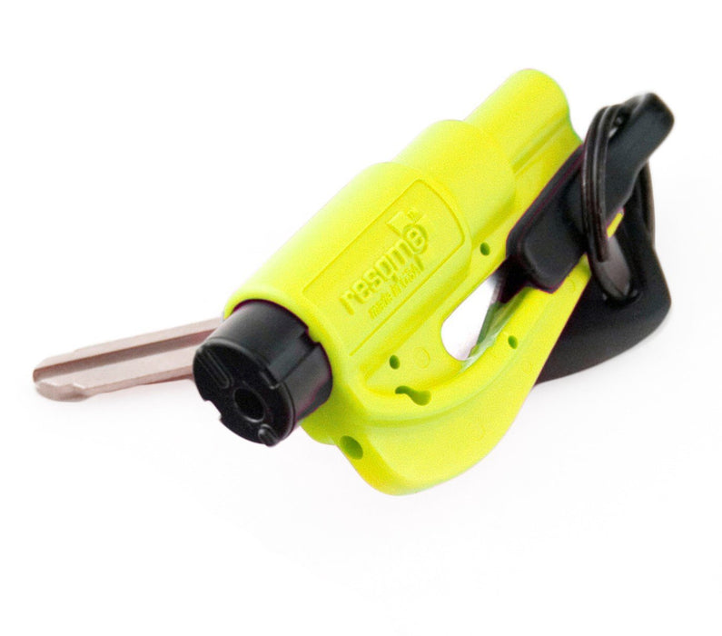 Resqme Rescue Tool Keychain Window Break + Seatbelt Cutter