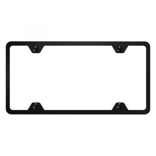 4-Hole Black License Plate Frame