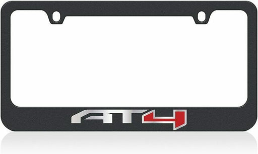 Eurosport Daytona Black License Plate Frame for GMC AT4