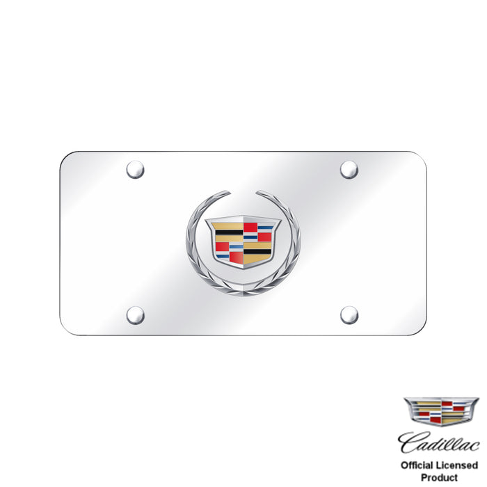 Cadillac Chrome/Chrome License Plate Frame