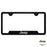 Jeep Grand Cherokee Black Laser Etched Cut-Out License Plate Frame