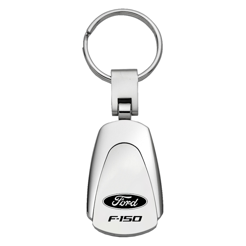 Ford F-150 Chrome Teardrop Key Chain Fob