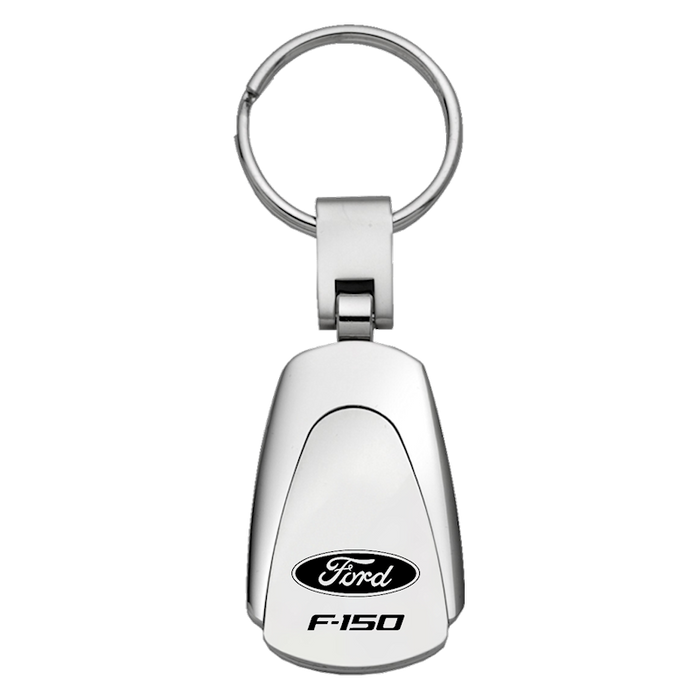 Ford F-150 Chrome Teardrop Key Chain Fob