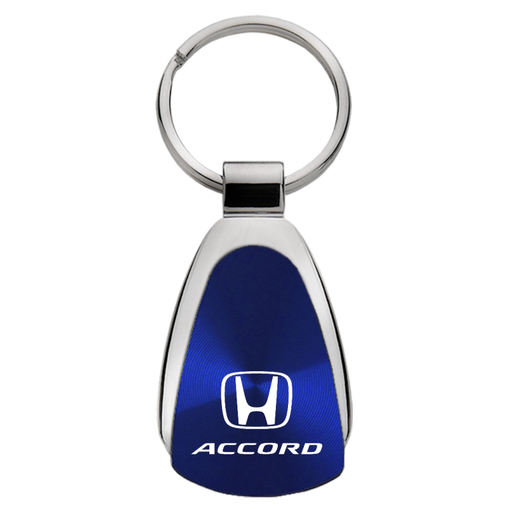 Honda Accord Blue Tear Drop Key Chain