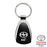 Scion TC Black Teardrop Key Chain