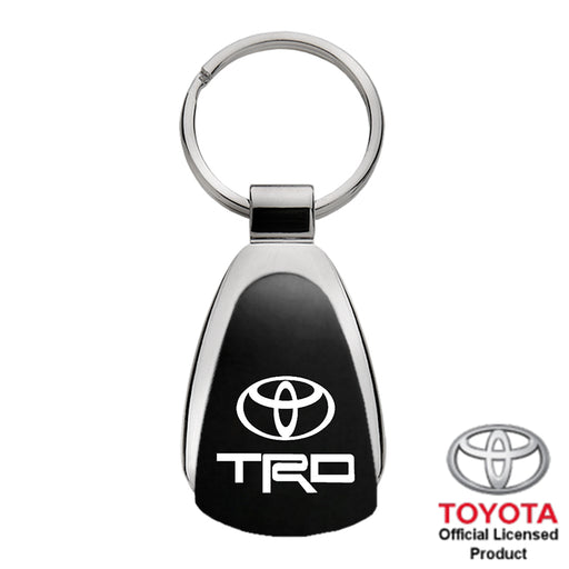 Toyota TRD Black Teardrop Key Chain
