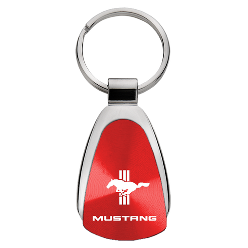 Ford Mustang Red Teardrop Key Fob