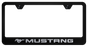 Ford Mustang GT Black Stainless Steel Laser Etched License Plate Frame