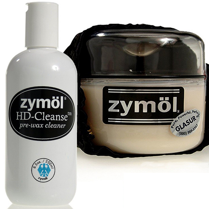 Zymol Glasur Glaze & HD Cleanse Pre-Wax Cleaner Combo Kit