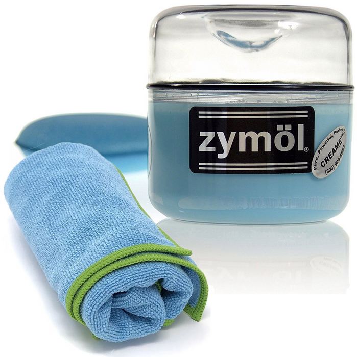 Zymöl Creame Wax 8 oz with Free Zymol Applicator and Microfiber Cloth