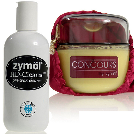 Zymol Concours Glaze & HD Cleanse Pre-Wax Cleaner Combo Kit