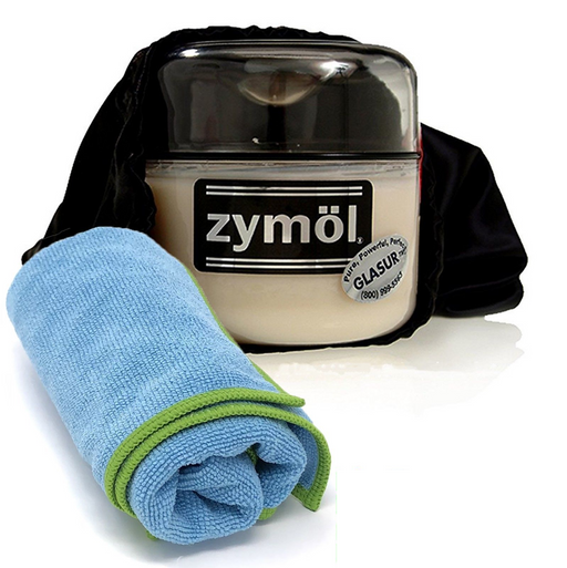 Zymol Glasur Glaze Wax 8 oz with Microfiber Cloth