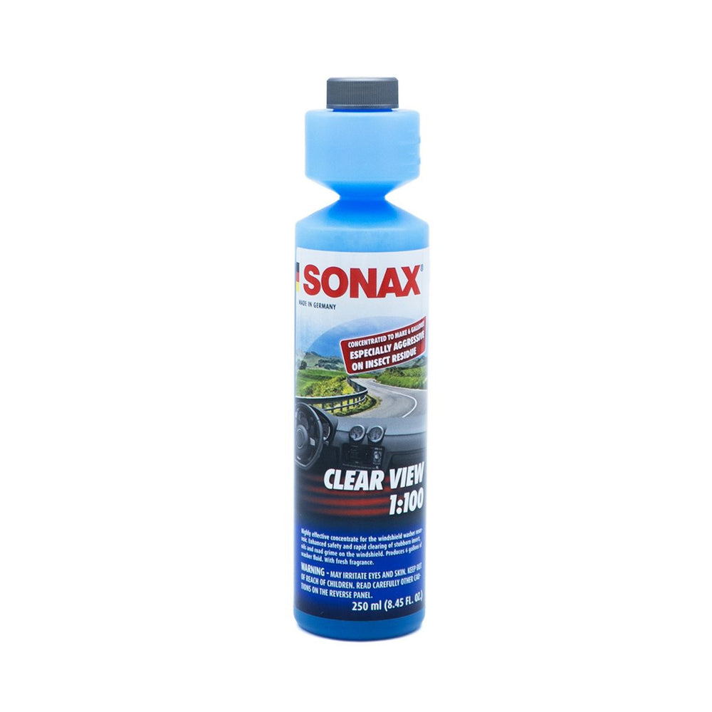 SONAX Clear View Windshield Wash Concentrate - 8.45 FL. OZ.