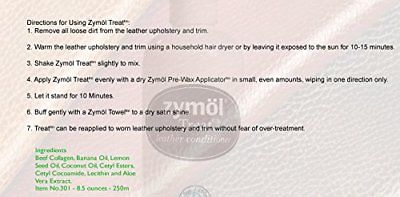 Zymol Treat Leather Conditioner 8.5 oz CS 301